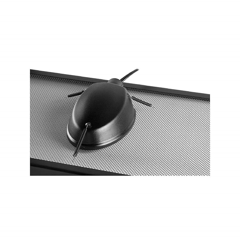 Zilla Low Profile Reptile Terrarium Fixtures Single,Black - Image 2